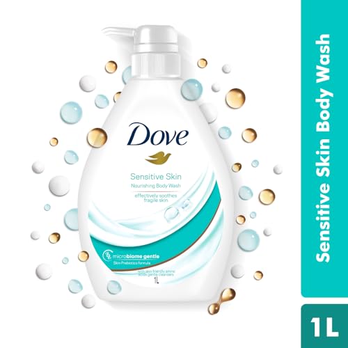 Dove Nourishing Body Wash for Sensitive Skin, 24Hrs Moisture Lock, 1L - Image 3