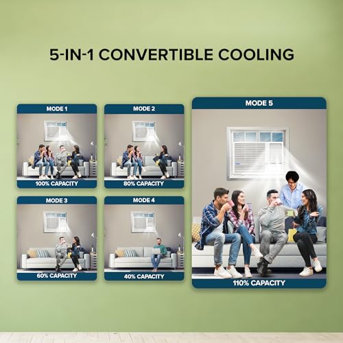 Blue Star 2 Ton 3 Star Inverter Window AC (Copper, Turbo Cool, Fan Modes-Auto/High/Medium/Low, Hydrophilic Blue Fins, Dust Filters, Self-Diagnosis, WID324L, White) - Image 4