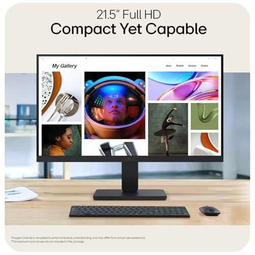 LG 24U411A 60.4 cm (23.8 Inch) Full HD (1920x1080) IPS Monitor, 120Hz, 5ms (GtG),VGA, HDMI, 3-Side Virtually Borderless Design, sRGB 99% (Typ.), HDR 10, 1ms MBR, Reader Mode, Flicker Safe (2026) - Image 5