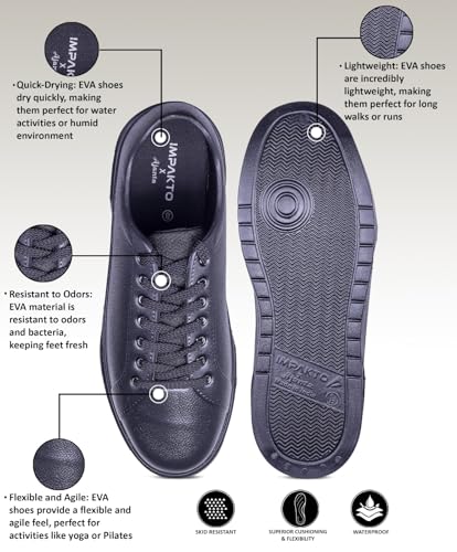 Impakto Kids Casual Sneaker Shoes, Lightweight, Durable, Comfortable Casual Shoes for Boys and Girls - Image 3