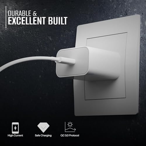 20W Charger with Type C to C Cable [MFi-Certified, 6 Months Warranty*] for iPhone Charger with Nylon Braided Cable Compatible with iPhone17,16,15,Air Pro Max Plus Series, iPad & Other Devices - Image 2