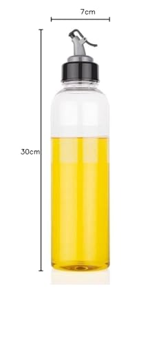 The Earth Store 1000 ML Plastic Oil Dispenser Transparent Cooking Oil Pourer for Kitchen Leakproof Sauce Vinegar Liquid Dispenser - Image 7