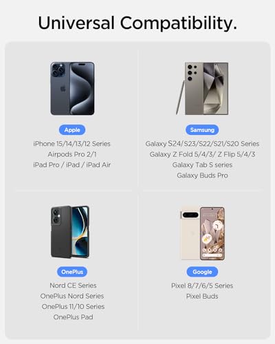 Spigen ArcPack 10000mAh Power Bank, PD3.0, Fast Charging, 22.5W Max Output, 2 Type-C Ports, 1 USB-A Port - (Aluminum, Black) - Image 7