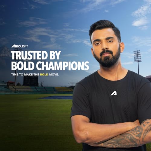 Boldfit Cricket Shoes for Men & Boys Sports Shoes for Lightweight Cricket Sports Shoes, Ergonomic Fit Sports Shoes Cricket Match Shoes for Practise - Image 3