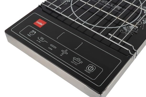 Cello Induction Cooker Blazing Venus | Induction Cooktop | Power On/Off Push Button | Compact and Portable | Multi-Purpose Use | Non-Fire Cooking Technology | Black - Image 3