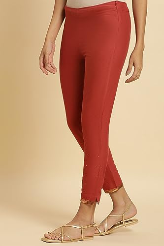 W for Woman Women's Slim Fit High Rise Pants - Image 2