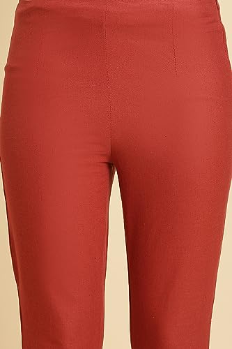 W for Woman Women's Slim Fit High Rise Pants - Image 6