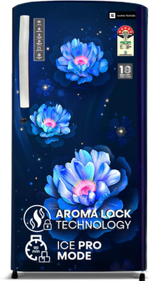 realme TechLife 180 L Direct Cool Single Door 5 Star Refrigerator with Curved Door, Rapid Chill Technology and Large Vegetable Basket(Bloom Blue, 180BD5RM25|180BD5RM25-BB) - Image 2