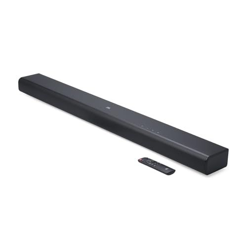 JBL Cinema SB510, Dolby Audio Soundbar with Built-in Subwoofer for Deep Base, 3.1 Channel with Racetrack Drivers, Center Channel for Superior Voice Clarity, HDMI ARC, BT & Optical Connectivity (200W)