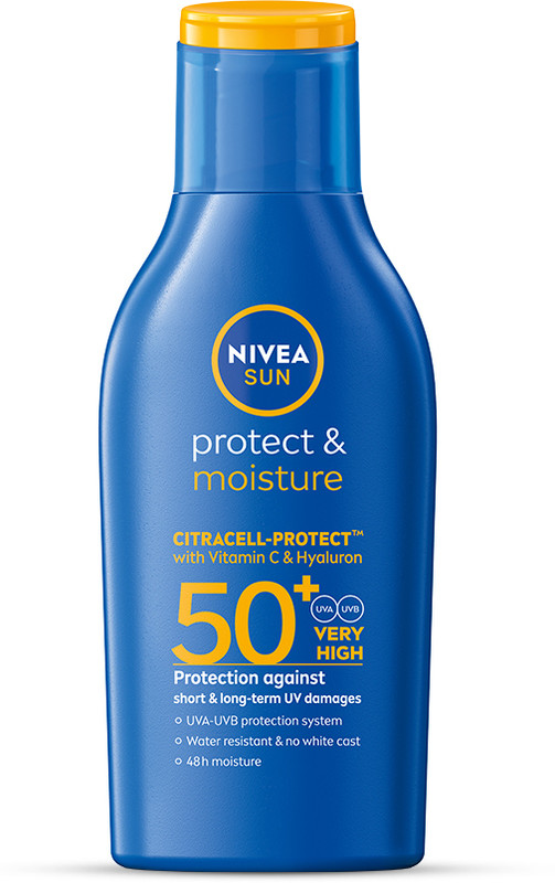 NIVEA Sunscreen - SPF 50+ PA++++ UVA UVB, Moisturizing Lotion with Vitamin E, For Men & Women(75 ml)