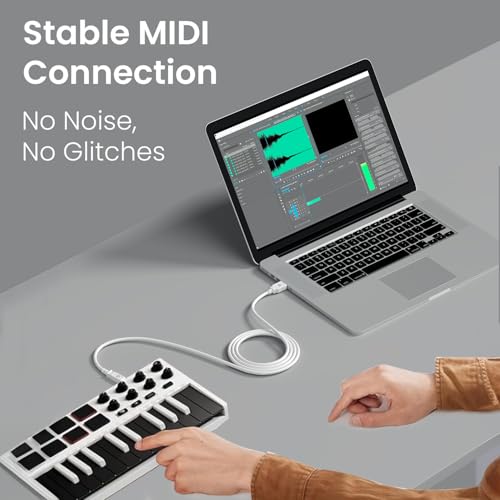 Portronics PrintLink 5 Printer Cable with USB Type-A to USB Type-B Male Connectors, 5 Meters / 16.5 Ft Long, High-Speed Transfer Cord for Printers & Scanners (White) - Image 4