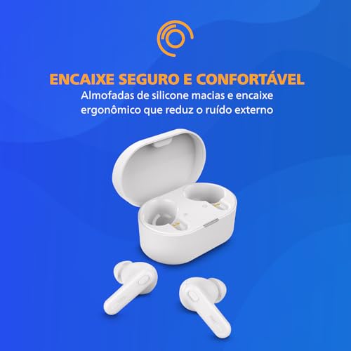 PHILIPS TAT1108WT/00 True Wireless Earbuds, In-Ear, Bluetooth v5.3, Earphones with Mic, 15H Playback,Shank Shape, IPX4, Button Controls, Comfortable Fit, AI Mic for Crystal Clear Sound Quality (White) - Image 6