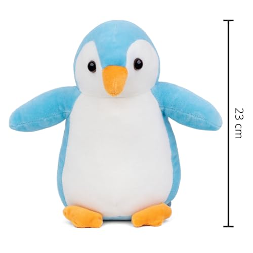 Mirada Turquoise Penguin Soft Plush Toy | Cute Adorable Stuffed Animal for Kids, Boys & Girls | Soft Toys for Kids, Stuffed Animals, Animal Soft Toys, Cuddle Toy, Baby Gift | 20cm - Image 6