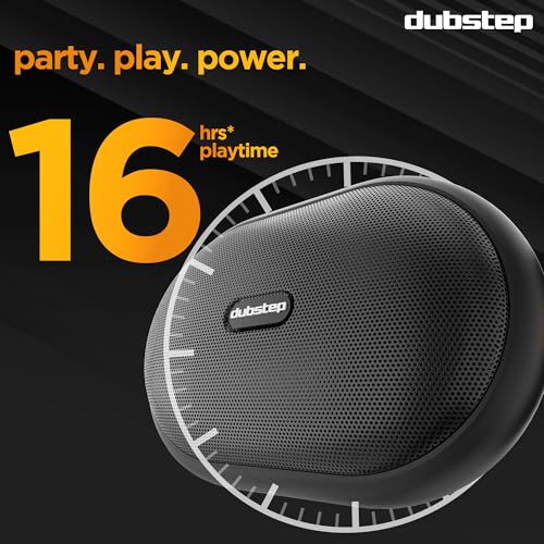 Dubstep Pop 1200 with Upto 16 Hrs Playtime, 52mm Dynamic Driver, TWS Pairing with 12W Output Bluetooth Wireless Speaker (Black) - Image 7