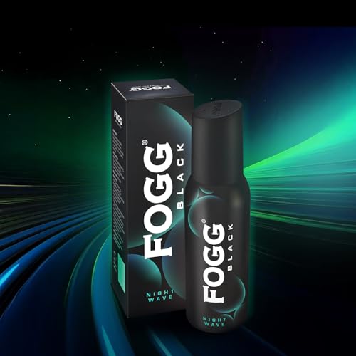 Fogg Black Night Wave |No Gas| Long Lasting Perfume Deodorant Spray for Men & Women-120 ML - Image 5