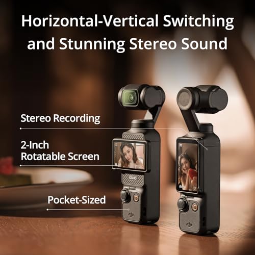 DJI Osmo Pocket 3, Vlogging Camera with 1'' CMOS & 4K/120fps Video, 3-Axis Stabilization, Fast Focusing, Face/Object Tracking, 2" Rotatable Touchscreen, Small Video Camera for Photography, YouTube - Image 5