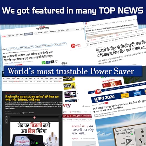 (MDP088PS8) Power Saver (1KW) - Updated Electricity Saving Device (Electricity Saver) for Residential and Commercial - Made in India (1kw) - Image 5