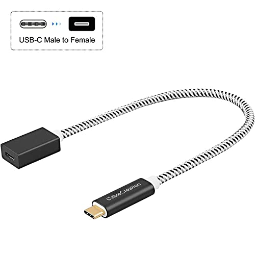USB C Extension Cable Gen 2/10Gbps 3.3FT, USB 3.1 Type C Male to Female Extension Cable, Support 4K Video Audio Transfer Compatible with Macbook Pro, Samsung Galaxy S23 ultra S22 S22 Ultra S10 Note 8 - Image 6