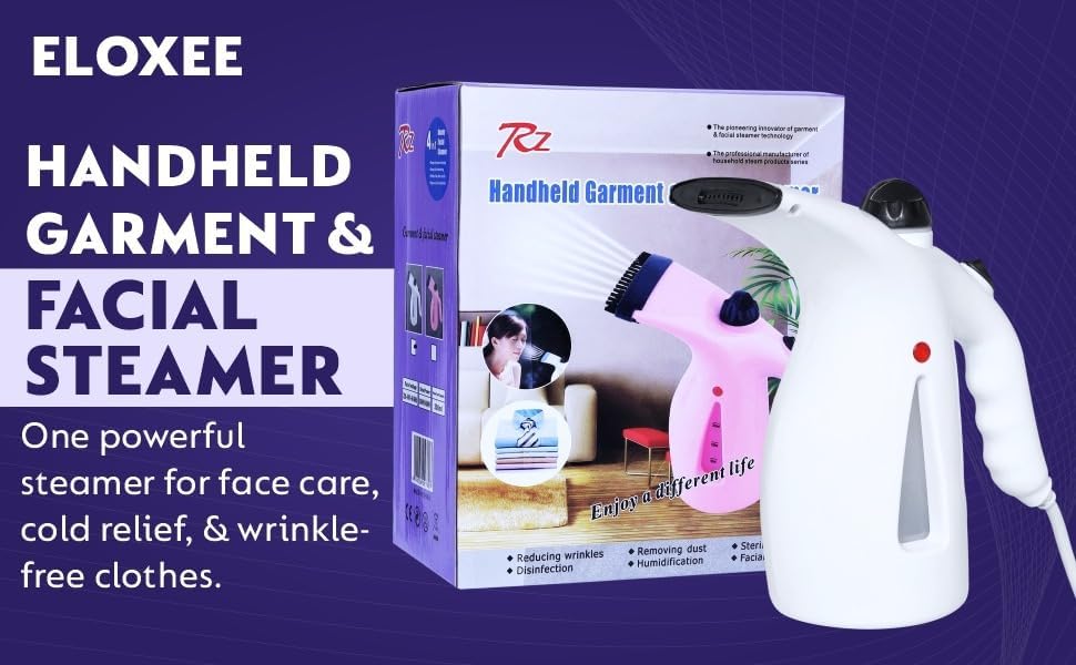 Steamer For Cold And Cough | Nano-Cure Facial Iconic Cleanser with Nano-Ionic Technology, Steam breath machine for Adults/Kids, Men/Women Beauty - Image 6