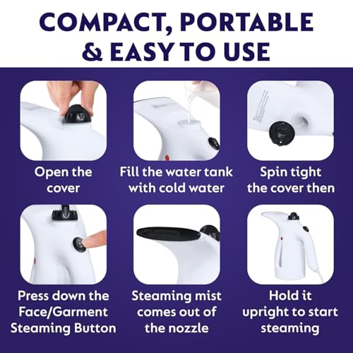 Steamer For Cold And Cough | Nano-Cure Facial Iconic Cleanser with Nano-Ionic Technology, Steam breath machine for Adults/Kids, Men/Women Beauty - Image 7