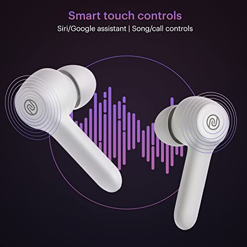 Noise Buds VS201 V3 in-Ear Truly Wireless Earbuds with 60H of Playtime, Dual Equalizer, Full Touch Control, Mic, BTv5.1 (Ivory White) - Image 4