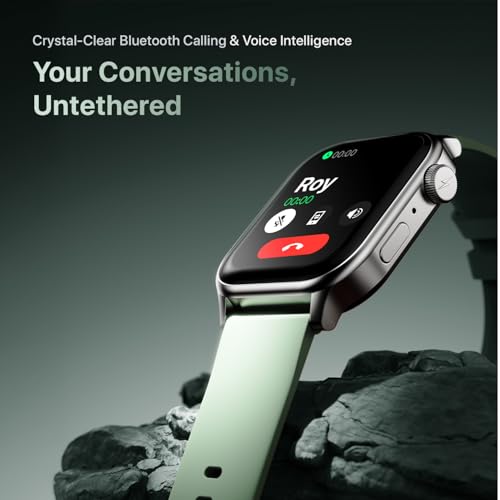 Fire‑Boltt Rise Smart Watch 1.85″ HD Display with Bluetooth Calling, AI Voice Assistant, Rotating Crown,SpO2 & Heart Rate Monitor, 120+ Sports Modes,IP67 Waterproof Smart Watch for Men & Women - Beige - Image 5