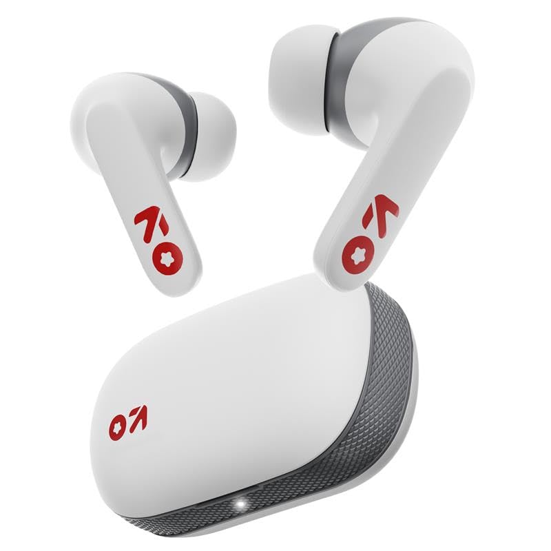 GOBOULT Z20 Made in India Ear Buds Wireless with 51H Playtime, Clear Calling ENC Mic, Low Latency Gaming, 10mm Bass Drivers Earbuds Buds TWS Bluetooth (Ivory White) - Image 2