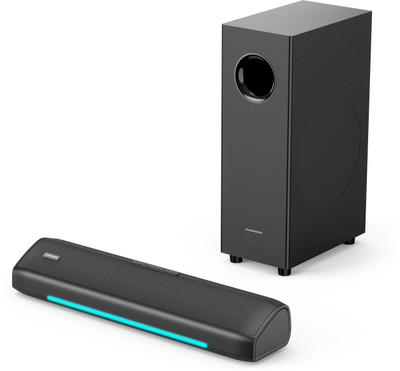Thomson AlphaBeat60 | Remote Control EQ modes I Designed for powerful performance 60 W Bluetooth Soundbar(Black, 2.1 Channel) - Image 2