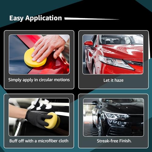 Amazon Basics – Specialty Cream Carnauba Wax for Car & Bike | 220g | High Gloss Finish | UV Protection | Safe on All Paint Finishes - Image 6