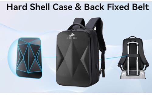 TRUE HUMAN® Anti-Theft backpack with USB charging port with anti-theft pockets, Laptop bag/office bag/travel bag for men and women - Image 5