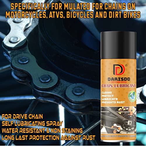 Chain Lubricant, 300 ml, Prevent Rust, Clear, Synthetic, 400g, Motorcycle & Forklift Chains, Harsh Environments - Image 3