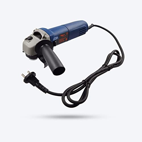 Hillgrove HGANG4B1M2 Angle Grinder | 100 mm Wheel Diameter | 11000 RPM High-Speed Motor | Corded Electric | Compact & Powerful Grinding and Cutting Tool