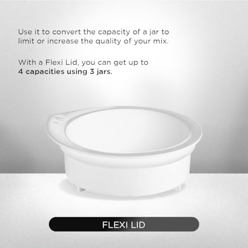 Preethi Diamond 750 Watt Mixer Grinder | 3 Jars & Flexi lid | 2yr Guarantee & Lifelong Free Service | FBT Motor I Powerful Grinding & Blending | Perfect for Smoothies & More I White Color | - Image 6