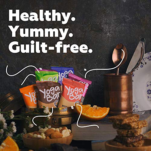 Yogabar Multigrain Energy Bars - Chocolate Chunk 20 Bars - Daily Protein Snack, High Energy & Nutrition Bars - with 8g Protein & 7g Fibre - No Preservatives - Pack of 2, 10 Bars each - Image 5