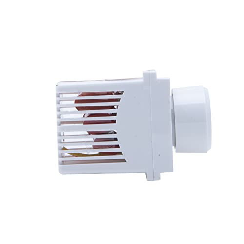 Wipro Northwest Venia Fan Regulator 5+1 Position Step Type 360, White (pack of 6) - Image 3