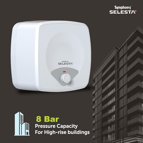 Symphony SELESTA Geyser 25 Litre Storage Water Heater | BEE 5 star Rating Energy Efficient | 2KW Heating Element | Titanium Pro Glassline Tank | Warranty: 7 Yr Tank, 3 Yr Heating element, 2 Yr Product - Image 3