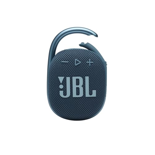 JBL Clip 4, Wireless Ultra Portable Bluetooth Speaker, Pro Sound, Integrated Carabiner, Vibrant Colors with Rugged Fabric Design, Dust & Waterproof, Type C (Without Mic, Blue) - Image 7
