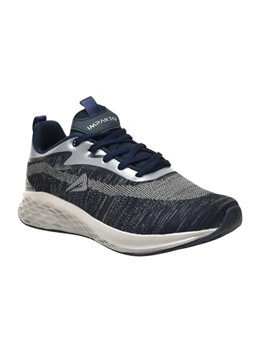 Impakto Woven Max Men's All Court Badminton,Squash Shoes Lightweight & Durable, X-Cushion Protection