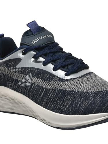 Impakto Woven Max Men's All Court Badminton,Squash Shoes Lightweight & Durable, X-Cushion Protection - Image 7