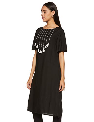 Rare Roots Women's Rayon Regular Kurta - Image 3