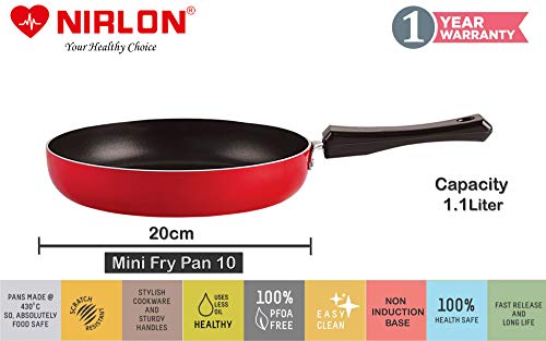 Nirlon nonstick Aluminium Utensils Set of 4 Pieces for Kitchen (FP10_KD12_SP(B)_CS24) - Image 2