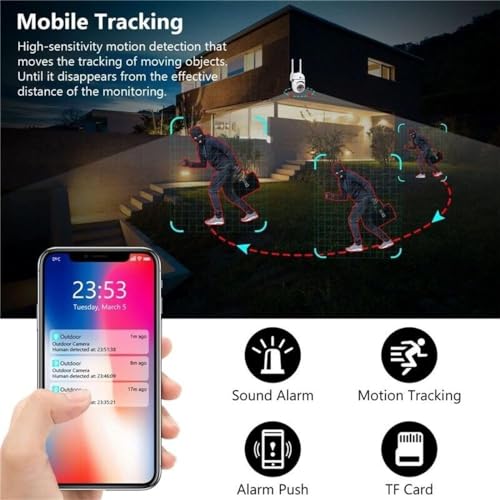 Maizic Smarthome 3 MP FHD WiFi Indoor Mini Fox Ptz Security Camera with Color Night Vision, 360° Ptz Rotation, Motion Tracking, Two Way Audio and Multi Users View - Image 7