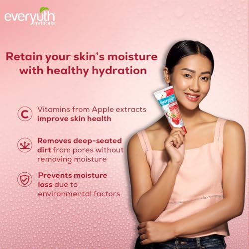 Everyuth Naturals Moisturizing Fruit Gel Face Wash 150g | Refreshing Facial Cleanser | Removes Dirt & Excess Oil | Hydrating Formula for Soft & Fresh Skin | Daily Use - Image 2