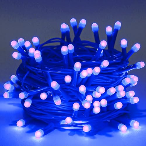 Lexton String Light 10 Meter | 360 Degree Light in Led Bulbs | 40 Led Lights Bulbs | Blue | Plug Sourced | String Light for Home Decoration, Party, Occasionally Décor | Pack of 1 |
