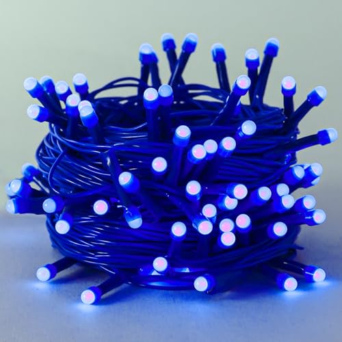 Lexton String Light 10 Meter | 360 Degree Light in Led Bulbs | 40 Led Lights Bulbs | Blue | Plug Sourced | String Light for Home Decoration, Party, Occasionally Décor | Pack of 1 | - Image 3