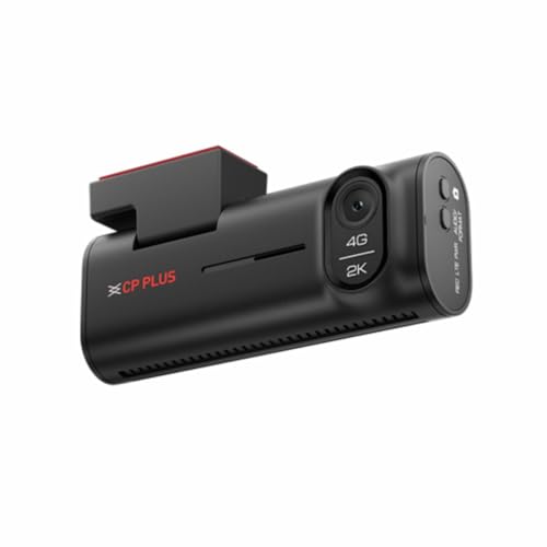 CP PLUS 2K 4G Dashcam | 4MP Resolution| Live GPS Tracking | 4G LTE Connectivity & Built-in Microphone | Supports G Sensor | Supports SD Card Upto 512GB Max | CP-G41