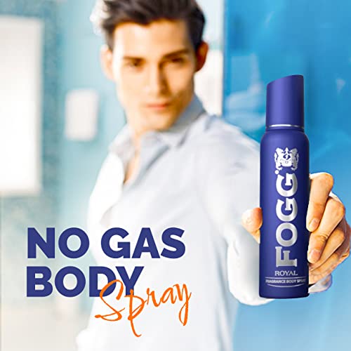 Fogg Royal No Gas Deodorant for Men, Long-lasting Perfume Body Spray, 150 ml - Image 3