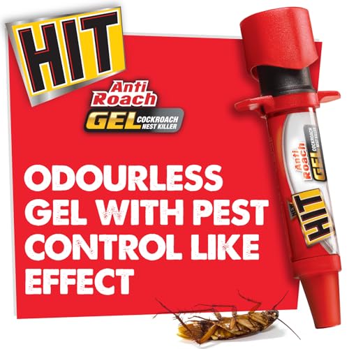 Hit Anti Roach Gel - Cockroach Killer (20G) | Kitchen Safe | Odourless | Fast And Convenient, Pack Of 1 - Image 3