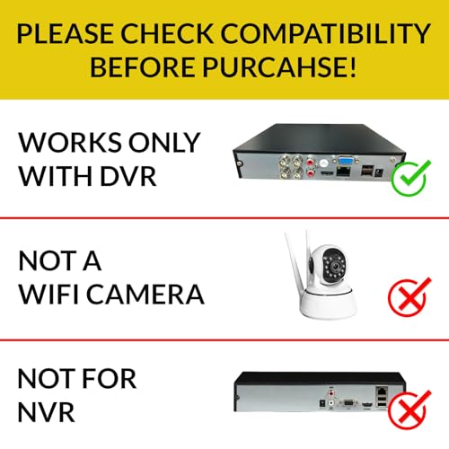 CP Plus 2.4MP IR Wired Bullet Outdoor Camera CP-URC-TC24PL3 Compatible with DVR only | 3.6mm Lens | 30 Meter Black & White Night Vision | IP67 | Analog HD CCTV Camera, White - Image 2