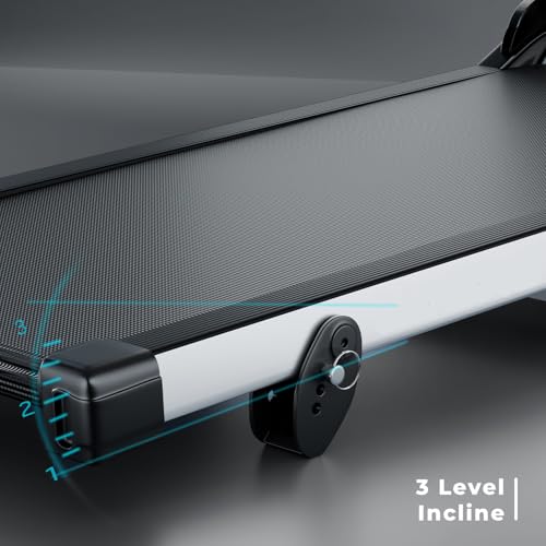 Lifelong FitPro LLTM09AD (4HP Peak) Motorized Treadmill for Home Use | 0.8–12 km/h Speed, 3-Level Incline, 12 Preset Programs | Foldable Soft-Drop, Whisper-Quiet DC Motor, Bluetooth & Speakers - Image 4